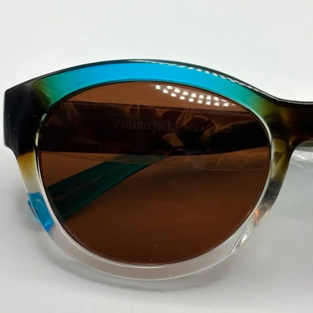 Blue & Brown Panama Jack Sunglasses